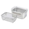 Pearl Metal HB-5346 Hey Plus Stainless Steel Lid Deep Bat