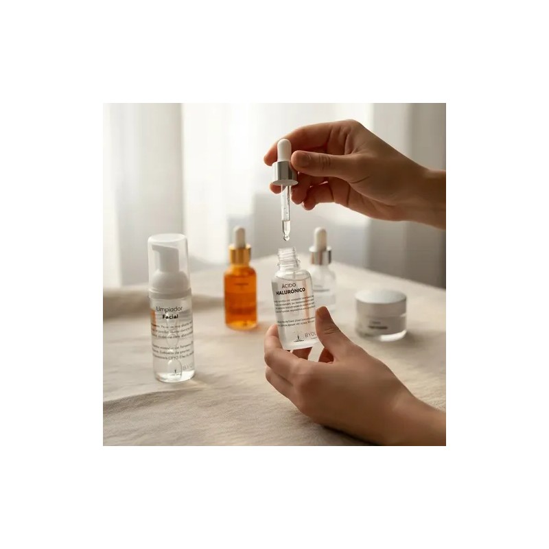 Kit Facial Premium Con Aceites Esenciales Doterra