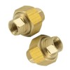 Legines NPT Union 1/4" Female x 1/4" Female Brass Pipe