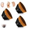 Kabuki Brush, 3 PCS Flat Top Makeup Brushes Liquid Foundation