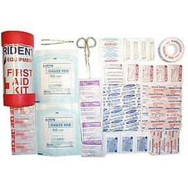 Deluxe First Aid Medical Kit Package in a Water Tight Tube for Scuba Dive Divers Diving Camping Campers Hike Hikers Hiking Travel Traveling