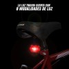 Lampara Trasera Para Bicicleta 5 Leds Luz Roja