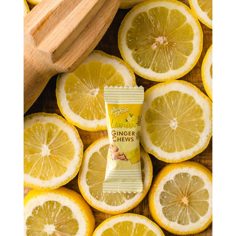 Prince of Peace Ginger Chews with Lemon, 2.2lb/1 kg. –