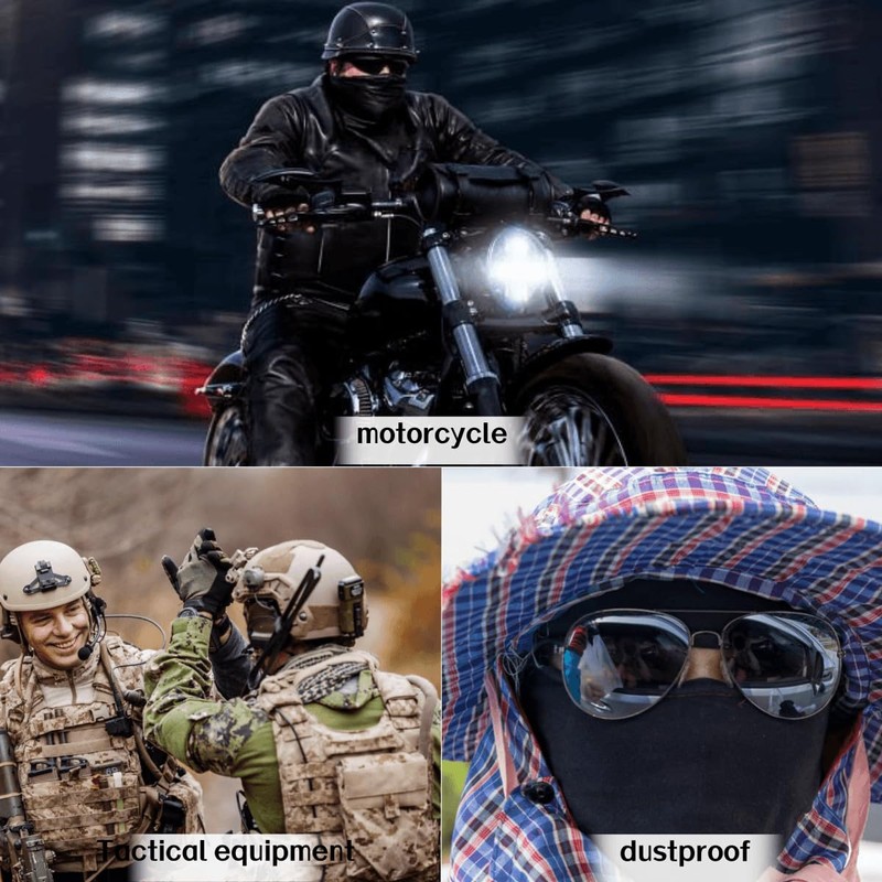 XY3545HS Camo Neck Gaiter Face Mask Ski Scarf for Men&Women