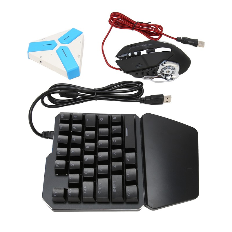 Keyboard Mouse Converter Combo Plug and Play Mobile Game Keypad