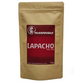 Tausendkraut PREMIUM Lapacho INKA Tee - 100g - Bester INKA Tee - Hohe Produktsicherheit - Fairer Anbau und Handel - Aus Wildsammlung in Peru - Nachhaltig und natürlich - Bester Geschmack