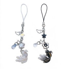 LJJINGXS Y2K Keychain Cute Goj and Get Inspired Phone Y2K Phone Charms for Fan Collection Props Gift (4)