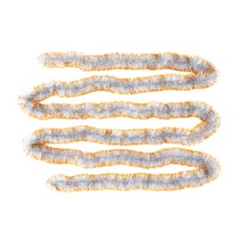 DekoPrinz® Christmas Decoration Garland Tinsel Doxa Silver Gold Diameter 70 mm x 6 m