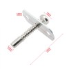 HJGarden 2pcs Automatic Spring Latch Door Bolt Lift Adjustment Fixed