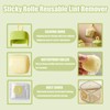 2Pcs Mini Portable Lint Roller, Sticky Rolle Reusable Lint Remover,