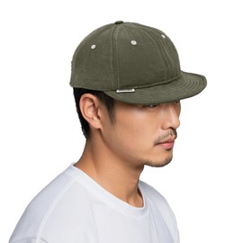 Croogo G-ASB03 Men's Cap, Short Brim, Soft, Breathable, Plain, Simple, Work Hat, For Skating, Running, Golf, Outdoor Activities