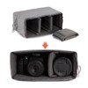 Koolertron Padded DSLR Camera Insert Shockproof Camera Bag Insert Camera