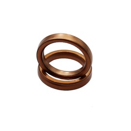 32mm Muffler Exhaust Gasket 50cc 110cc 125cc 150cc GY6 Scooter Pit Bike ATV Moped Pack of 2