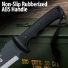 Devil Dogs Full Tang Machete with Sheath Military - Black