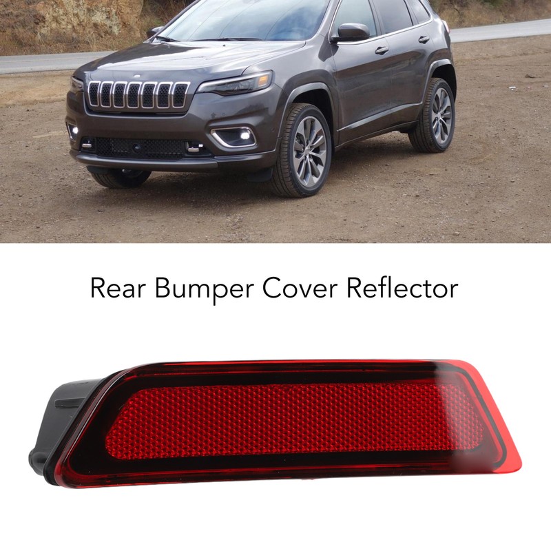 Rear Bumper Cover Reflector Bezel Trim 68275963AC Strong Structure Fit