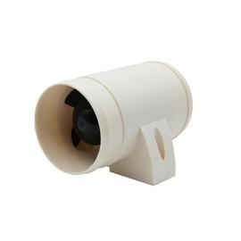 Vinland Marine 12 Volt Bilge Blower Ø3 White Fan Boat Motor, Boat Blower Motor, Marine Blower Fan, Bilge Fan 12v Blower Fan high cfm, Boat Engine blowers, 12v Inline Fan, Bilge air Blower Fans Boats