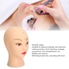 Soft Mannequin Head Realistic Skin Texture Eyelash Extension Mannequin Head