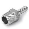 TAILONZ 2pcs Stainless Steel Hose Barb Fittings, 304 Forged Male