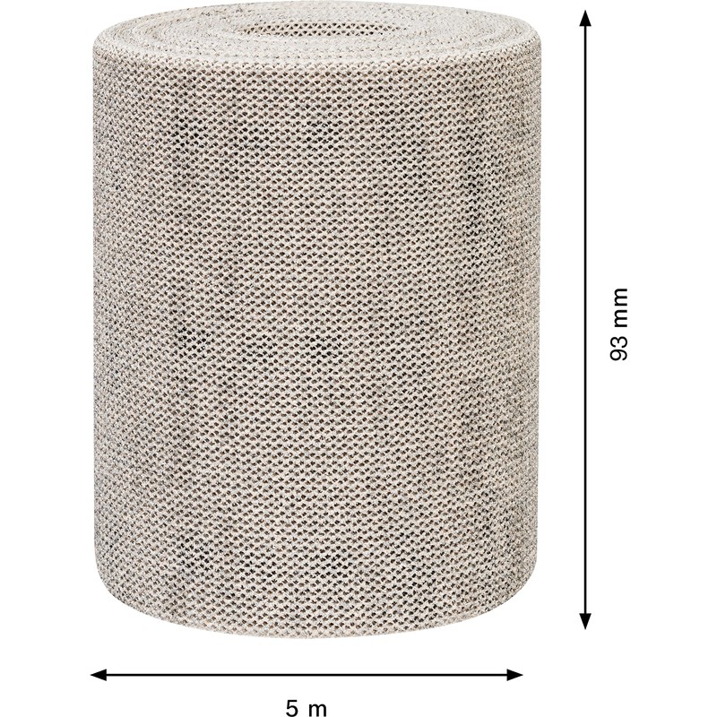 Bosch Professional 1x Expert M480 Sanding Net Roll (for Hardwood,