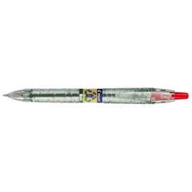 Pilot B2P Ecoball 10 Ballpoint Pen - Red