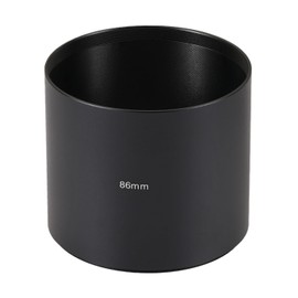 FocusFoto 86mm Long Metal Telephoto Tele Lens Hood Shade