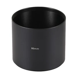 FocusFoto 86mm Long Metal Telephoto Tele Lens Hood Shade