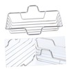IWOWHERO 2pcs Stainless Steel Wall Mounted Soap Holder with Draining