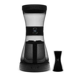 BOD Cold Brew Coffee System by BodyBrew - 24oz Shatter-proof & Spillproof Design - BPA Free - Stainless Steel Filter - Dishwasher Safe - Shadow