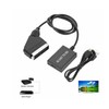 SCART to HDMI Converter Adapter for HD Video, Multimedia Interface
