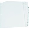 Oxford Binder Dividers Premium Preprinted 1-10, Letter Size, Buff