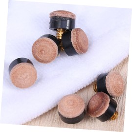 SUPVOX 20 Pcs Billiard Tips Replacement Accessories Durable Screw Tips for Pool Cues Essential Billiard Supplies for Quick Repairs and Enhanced Control