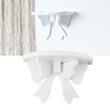 Wooden Bow Shelf Cute Bow Nordic Style Tie Shape Density