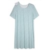 AVIIER Hospital Gowns for Women Open Back Adaptive Clothing Nightgowns