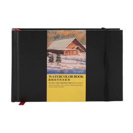 Cuaderno de Bocetos de Acuarela, Libro de Acuarela Resistente, Grueso y de Doble Cara, 230 g/m², 36 Hojas, Cuaderno de Dibujo Artístico para Acuarela, Pinturas Acrílicas, Tintas