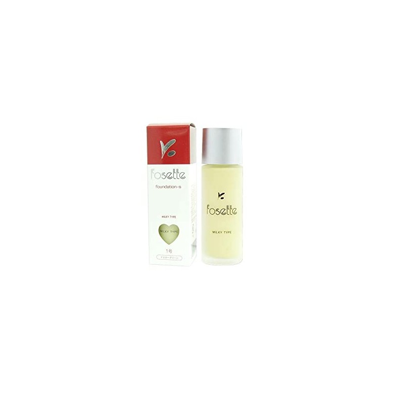 Jumon Cosmetics Honpo Fosset Foundation No. 1 Yellow Green