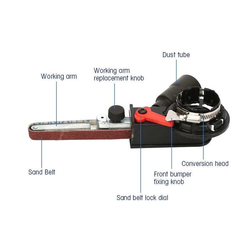 Angle Grinder to Belt Sander, Belt Sander Adapter for Angle