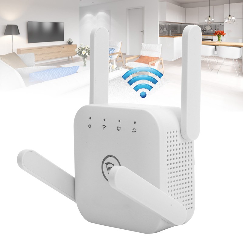 Wireless Wifi Repeater Signal Amplifier Range Extender Computer Supplies AC