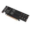 Quad M.2 NVMe to PCIe 4.0 X16 Adapter 4 Port