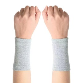 Clcyricher Wrist Support, Pack of 2, Thin Elastic Support Wristband, Protection for Arm Joints, Sports, Breathable, One Size Fits Most, Unisex, Left/Right Use, High Elasticity, Fixed Support