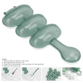 DIY Rice Ball Mould, Rice Ball Shaker Easy to Clean Simple for School Lunches for Professional Use for Kitchen for General Purpose(Green)