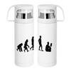 Thermos Stainless Steel with Integrated Cup - Evolution Reading Book