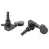 3R3L Guitar Locking Tuners Semicircle Head Heavy Duty Internal Gear