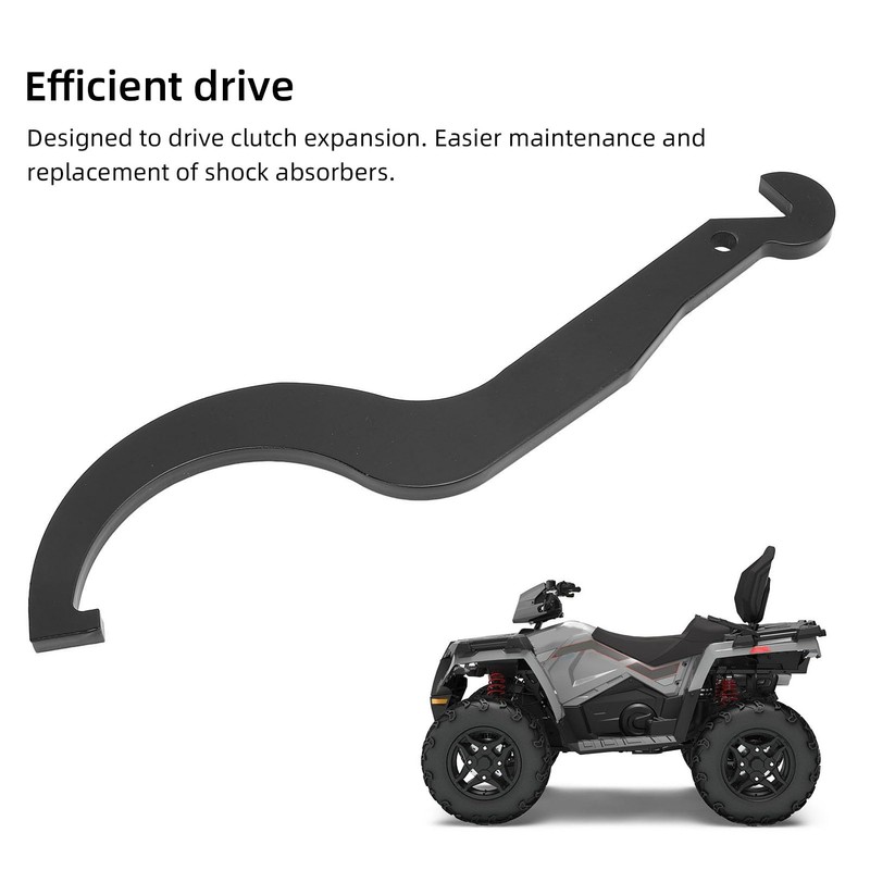 Shock Absorber Spanner Drive Clutch Spreader Wrench for Polaris ATV,