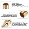 X AUTOHAUX 2 Pcs 19mm - 12mm Straight Shaped Barb