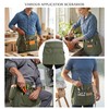 Nanxson Tool Apron Half Canvas Apron With Muti-Pockets for Home