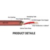 Devinal Balanced 3.5mm 1/8 inch Mini Jack TRS Stereo Male