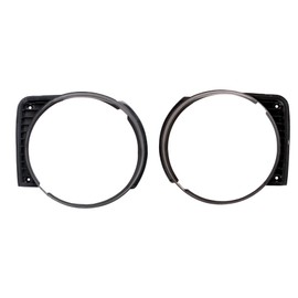 Headlamp Bezel Grill End Headlight Surround Pair Compatible with Golf MK1 by RNR Spares