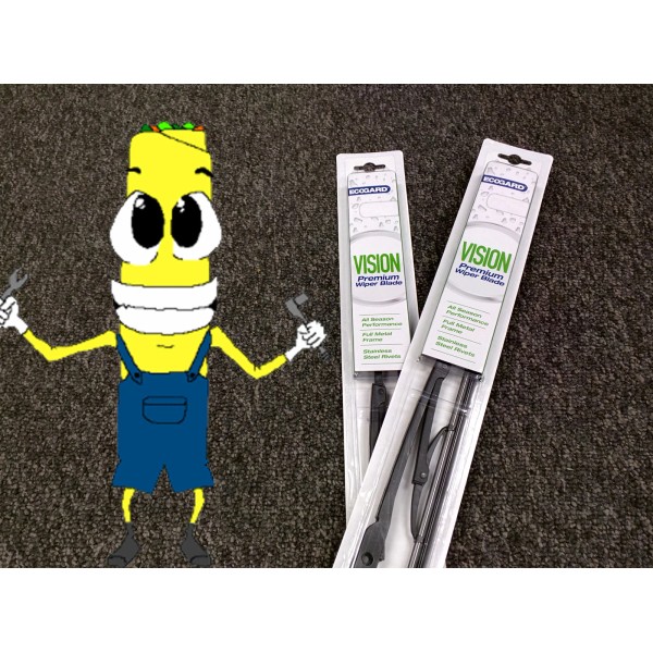 ECOGARD Front Windshield Premium All Season Wiper Blades Set for