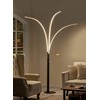 Artiva USA LED806108FB Aurora 39W LED Arched Floor Lamp, 92",