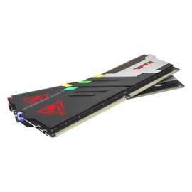 Patriot Viper Venom RGB DDR5 RAM 32GB (2X16GB) 6000MT/s CL30 UDIMM Desktop Gaming Memory Kit - PVVR532G600C30K